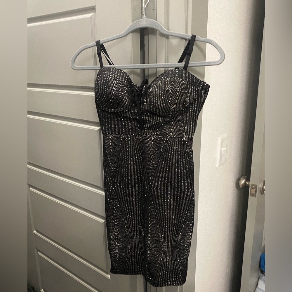 Sparkly Mini Dress - Picture 2 of 5